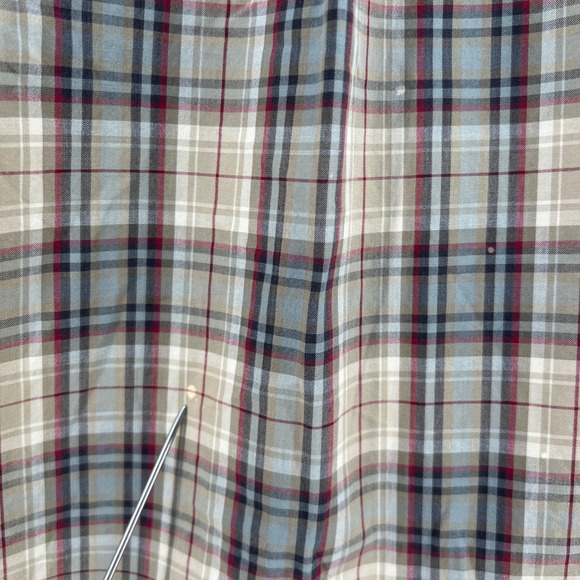 Y2K Vintage 05 Carhartt Men's Plaid Long Sleeve Button Down Shirt M S130PTN - Picture 4 of 12